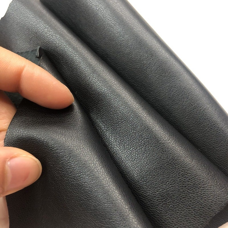 Stretching Pu Leather Thick Sheep Pattern 266 Super Soft Soft Quality Embroidered Soft Leather Bag Belt Garment Fabric - Image 3